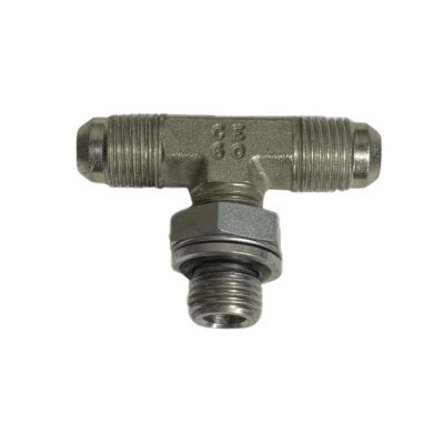 Т-адаптер JIC – BSP 1/2” –  регул.гайка 1/4″