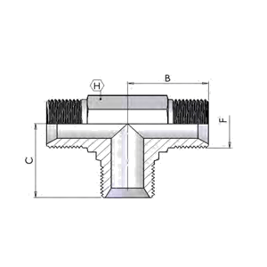 адаптер T-штуцер BSP 1.1/4″