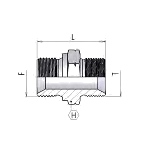 Адаптер BSP – METR 60° cone, 1/2” – 22×1,5