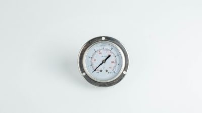 Манометр 100F16.MGE GLYC.P.G.SS CASE D:100 0/16 BAR+PSI 1/2" BSPP BACK+FLANGE