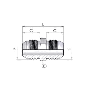 адаптер JIC-JIC 1″1/16 1″1/16