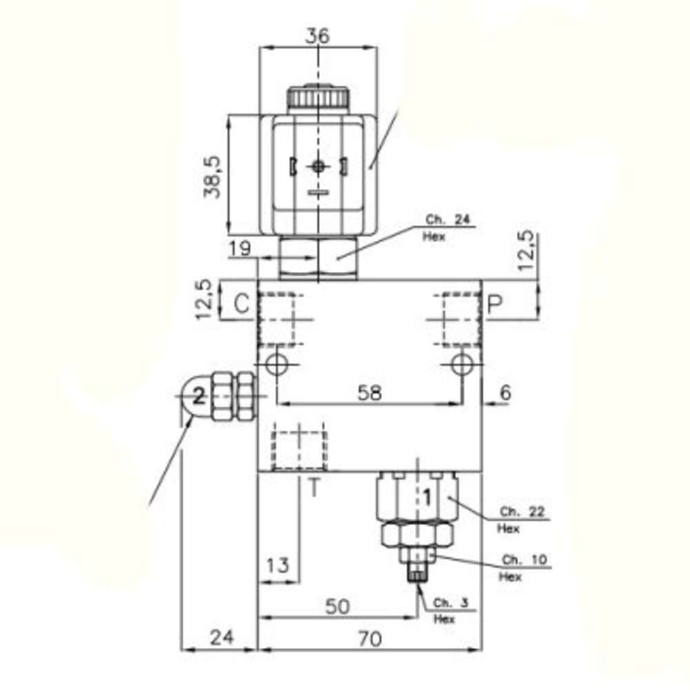 Hydraulic Power Units VC-DC-L-VMP for Single-Acting Hydraulic Cylinders (for lifts)
