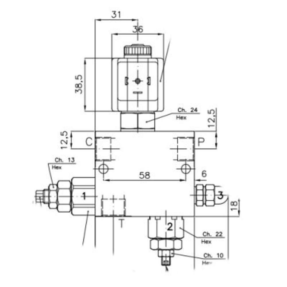 Hydraulic Power Units VD-DC-L-VST-VMP for Single-Acting Hydraulic Cylinders (for lifts)