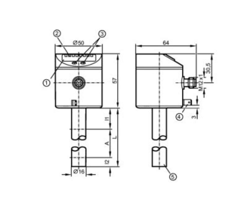 Programmable Oil Level and Temperature Relays LL8024 (with display)