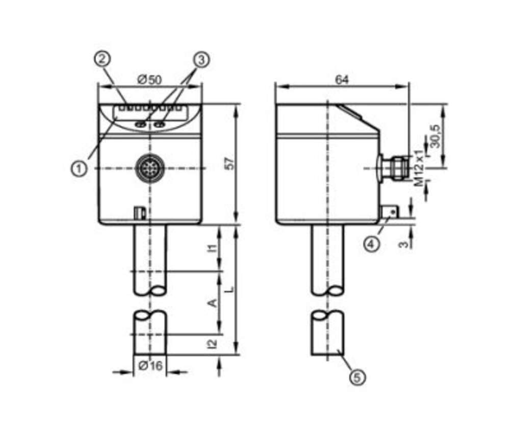 Programmable Oil Level and Temperature Relays LL8023 (with display)