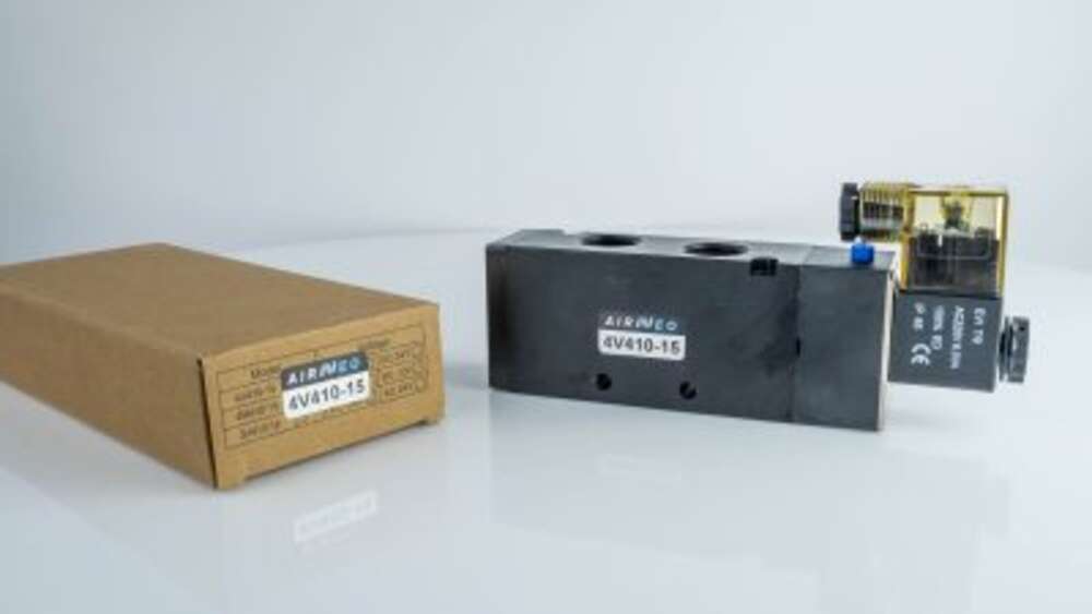 Пневморозподілювач 4V410-15,AC220V
