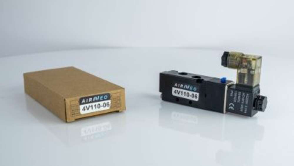 Пневморозподілювач 4V110-06,AC220V