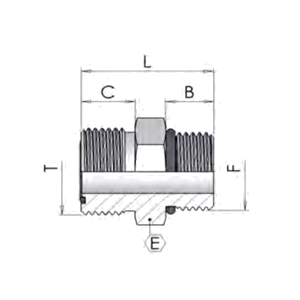 ORFS Adapter 1.3/16″-SAE 1.1/16″