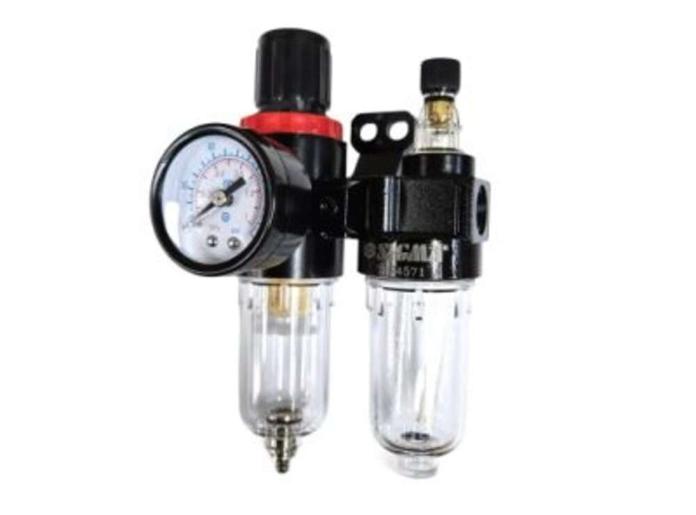 FC Series FR.L. Combination: Filter with Regulator + Lubricator