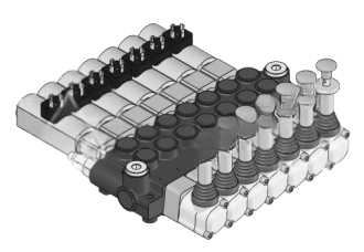 Z50A1ESD Monoblock Hydraulic Directional Control Valves