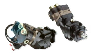 Dual-Flow Axial Piston Pumps SCPD 56/26 DIN BY-PASS