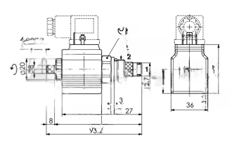 CRP04HP and CRP04X Zero-Leakage Cartridge Hydraulic Directional Control Valves