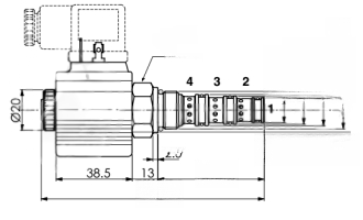 Cartridge Hydraulic Valves C4V0422