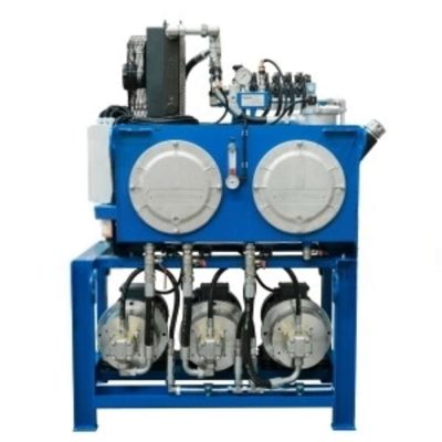 Hydraulic Power Unit Series 0129 for "Live Bottom" Mechanized Warehouse