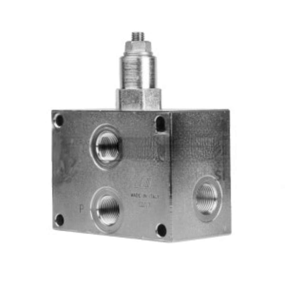Mounting plates with relief valve BASE CETOP 3 C/VMP