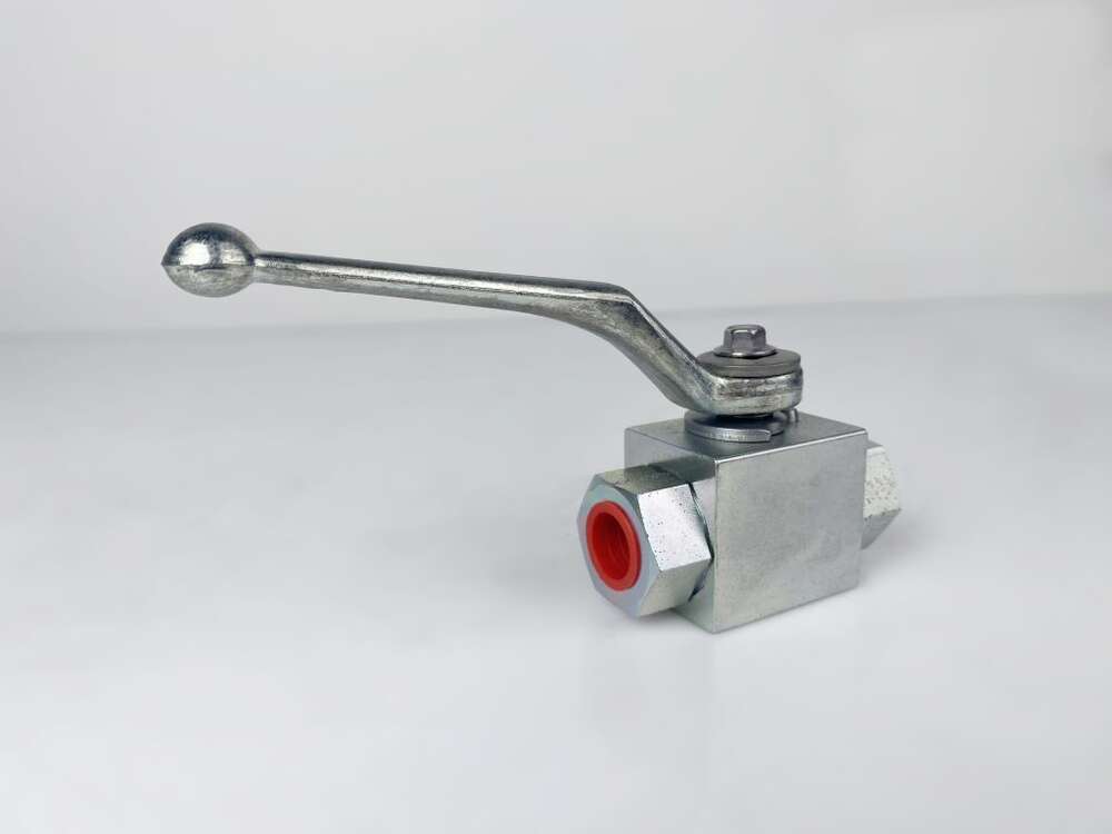 Гідравлічний кульовий кран GEMELS BKH-DN10 G3/8 з ручкою.
