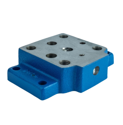Mounting plates type G for pressure reducing valves DR10