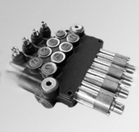 Monoblock Hydraulic Directional Control Valves PK80 with Spring Return