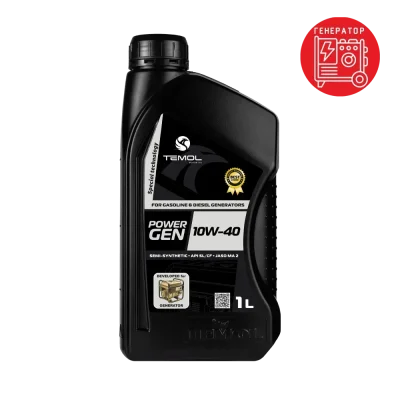 Олива для генератора TEMOL POWER GEN 10W-40