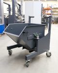 Візок для стружки Т-001 з ручкою для зручного керування